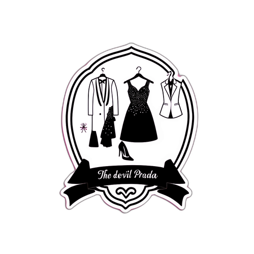 סטיקר מעוצב בהשראת הסרט "שטן לובשת פראדה 2"