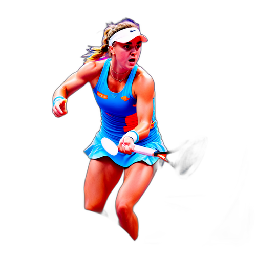 Стікери з Еліною Світоліною в дії