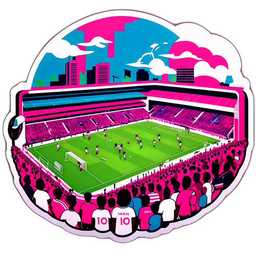 Rappresentazione d'azione della partita Inter Miami vs. New England Revolution