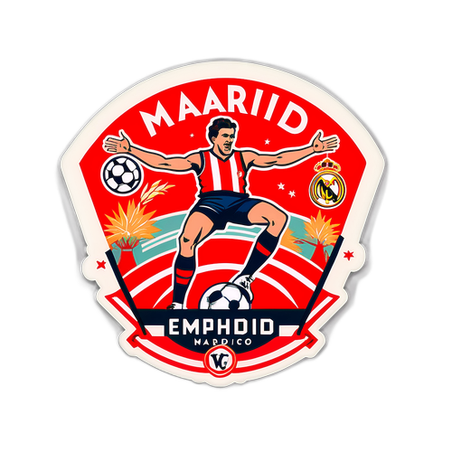 Stiker Retro Memorable Madrid vs Olympiacos