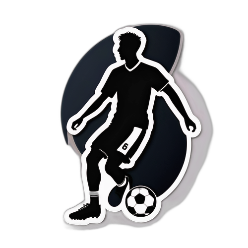 Sticker Siluet Minimalis Florian Wirtz