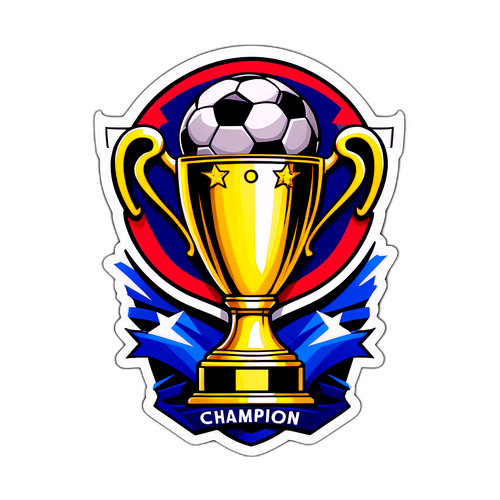 Наклейка на тему матчів Ліги чемпіонів