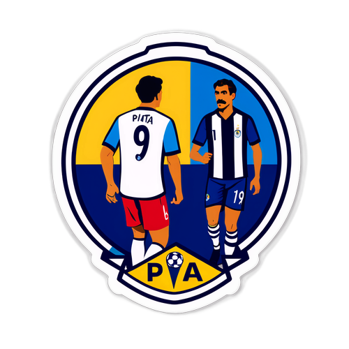 Hình ảnh cổ điển cho trận đấu giữa Casa Pia và Porto