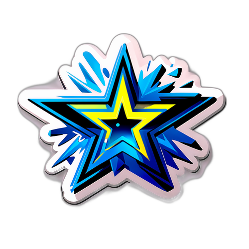 Design dynamique pour un sticker sur l'élimination de Star Academy