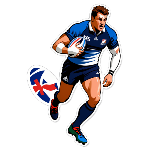 Rugby en Action : Antoine Dupont entre la France et la Nouvelle-Zélande