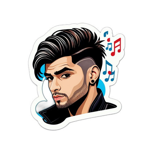 音樂插畫 - Zayn主題