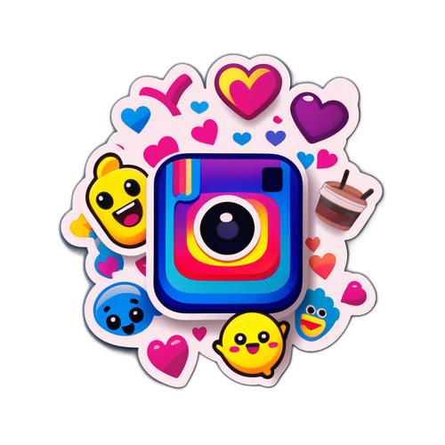 सोशल मीडिया संस्कृति के लिए मजेदार स्टिकर