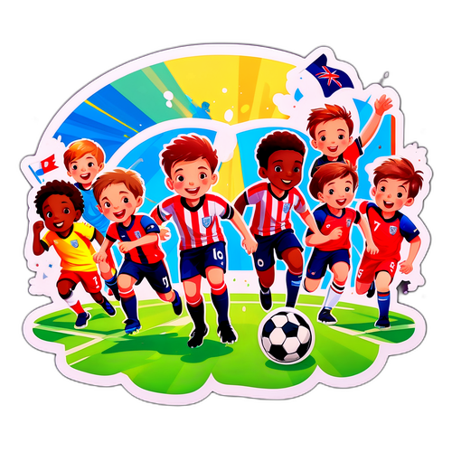 Első osztályos focimeccsek jelenetei