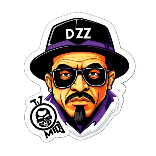 Sticker Stylé de la DZ Mafia