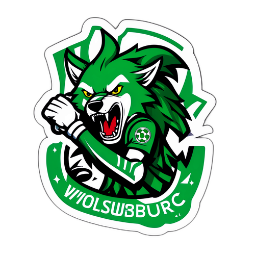 การสร้างสติกเกอร์ที่มีการต่อสู้ของทีมวูล์ฟสบวร์ก