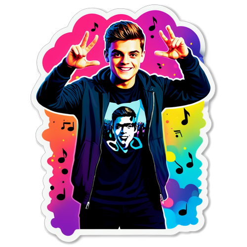 Vibe Intens! Martin Garrix Își Întreține Fanii cu Un Show Epic Plin de Culoare!