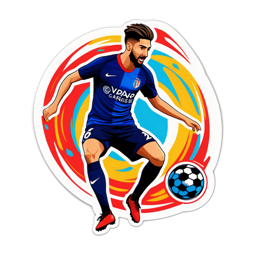 Yannick Carrasco Enerjik Sticker