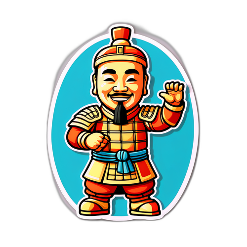 跳舞的陶俑