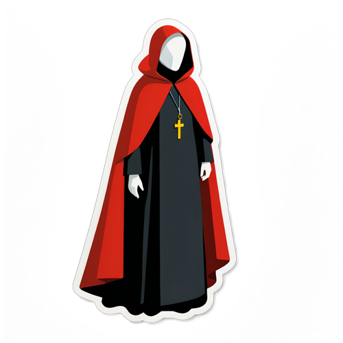 Abstrakt representasjon av 'The Handmaid's Tale'