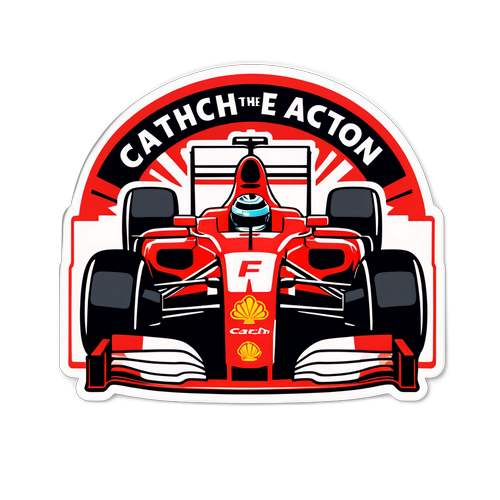 Θεματικό αυτοκόλλητο F1 TV