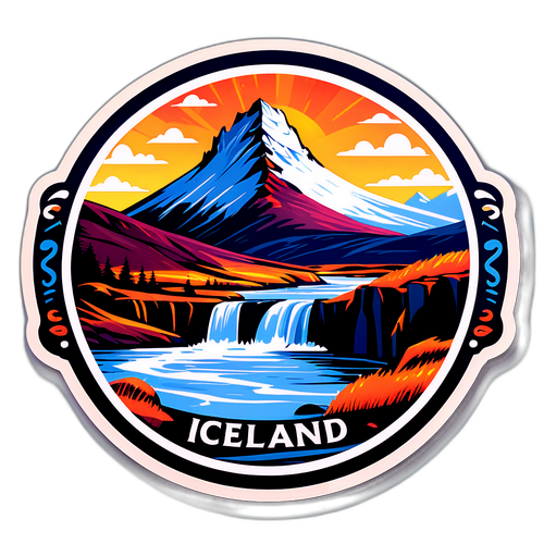アイスランドの自然の美をスタイリッシュに表現したデザイン