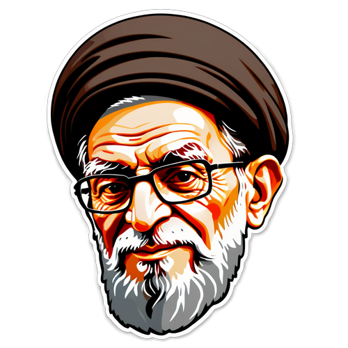 Gabungan Tradisi dan Moderniti: Sticker Gaya Pemimpin Tertinggi Iran Ali Khamenei!