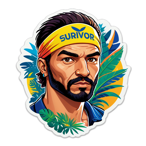 Survivor 2025'yi Kutlayan Kaan Kazgan Sticker’ı