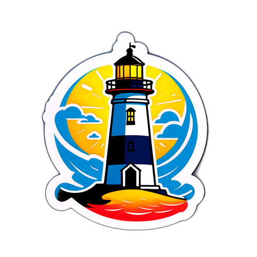 उम्मीद का beacon स्टिकर