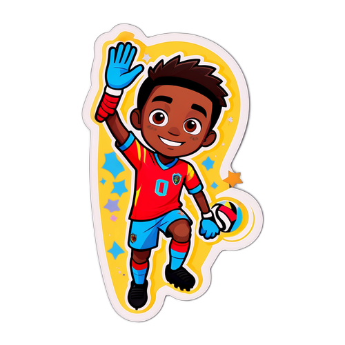 Robinho Jr em Pose de Gol