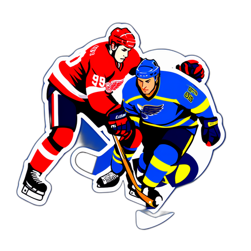 Dynamic Hockey Showdown: Red Wings vs. Blues