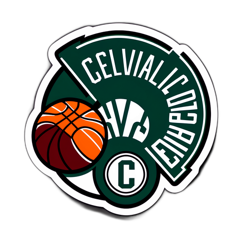 Isang Classy na Sticker ng Celtics at Cavaliers