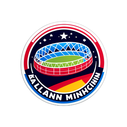 Sticker ya Allianz Arena ya Bayern Munich