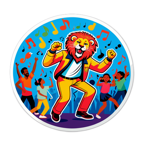 Leo Waltan - Energinen Euroviisu Sticker