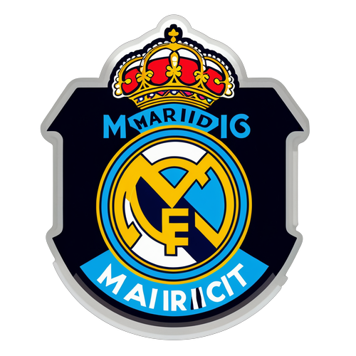 Real Madrid vs Man City Sticker