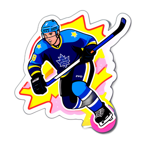 Hockeyrink med Funkande Effekter