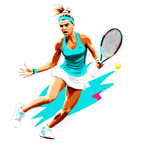 Camila Giorgi: La Potenza del Tennis In Azione - Scopri la Sua Forza Incredibile!