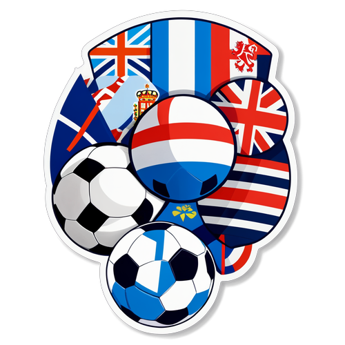 Fodboldfejring: Nations League Med Finland og England