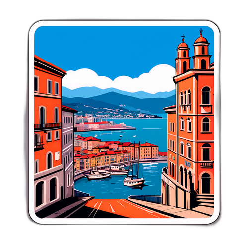 Rijeka Tengerparti Táj