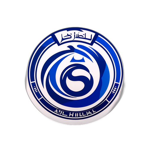 Al Hilal Sticker Design