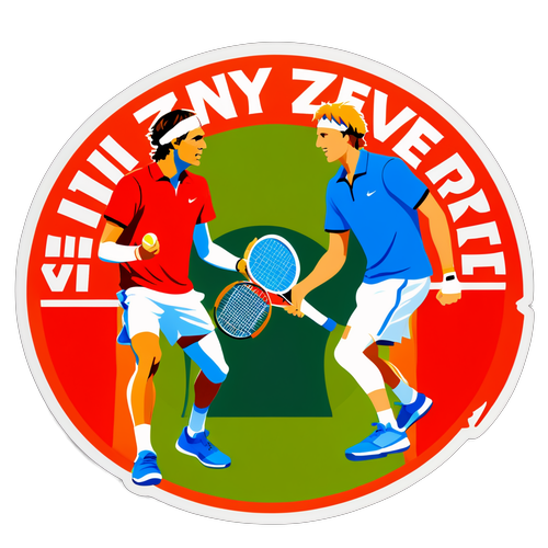 Affiche de Match de Tennis Sinner vs Zverev