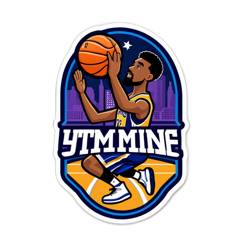 Adesivo Drammatico Game 7 NBA