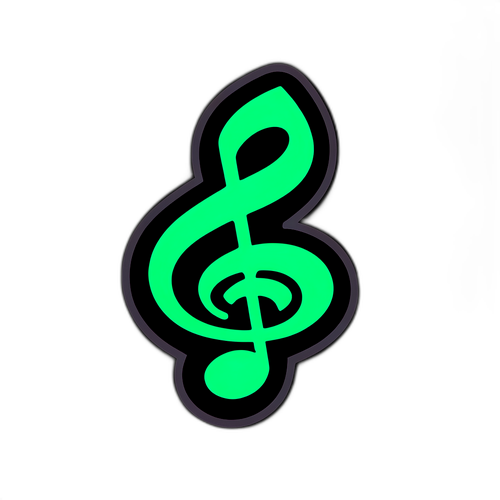 Spotify會員專屬音符貼紙