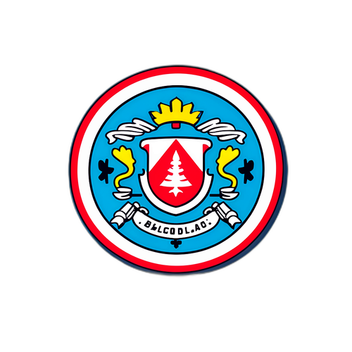 Stylowy emblemat Powiatu Biłgorajskiego