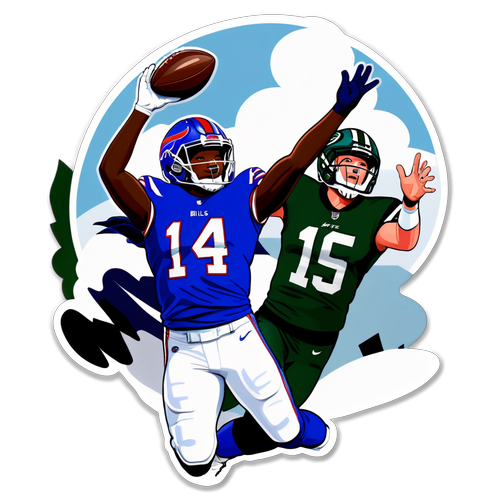 Epic Showdown in the Snow: Josh Allen's Game-Changing Pass Lights Up Bills vs. Jets!