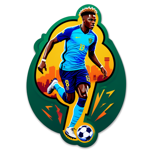 Sticker ya Jeremie Frimpong akifanya dribble kwa ustadi