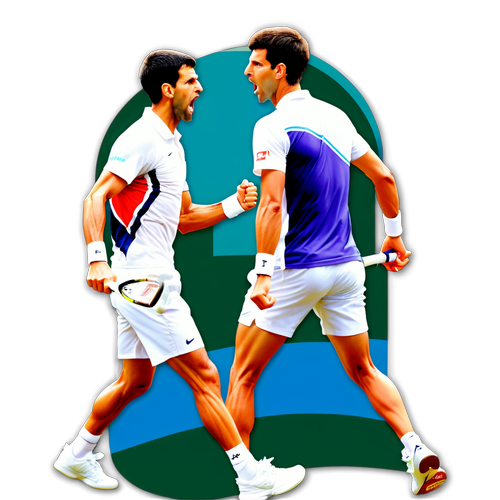 Momenti di Adrenalina: Djokovic e Musetti Acclamatissimi a Wimbledon - Scopri il Sticker Che Fa Sognare i Tifosi!