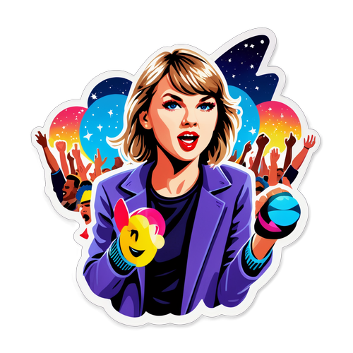 Unvergesslich! Das atemberaubende Sticker-Design für Taylor Swifts Konzert in Wien!