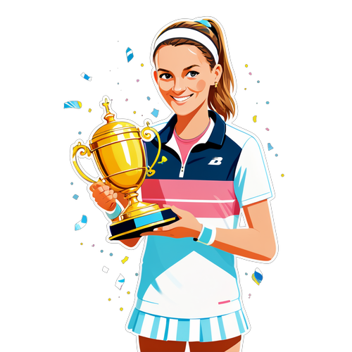 Tagumpay na Masasaksihan: Barbora Krejčíková at ang Kanyang Notoryus na Pagdiriwang sa Tennis!