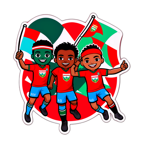 Sticker Penyokong Bola Sepak