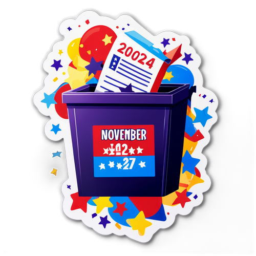 Vote with Joy: Celebrate Election Day 2024!