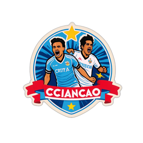 Diseño festivo del partido entre Sporting Cristal y Cienciano