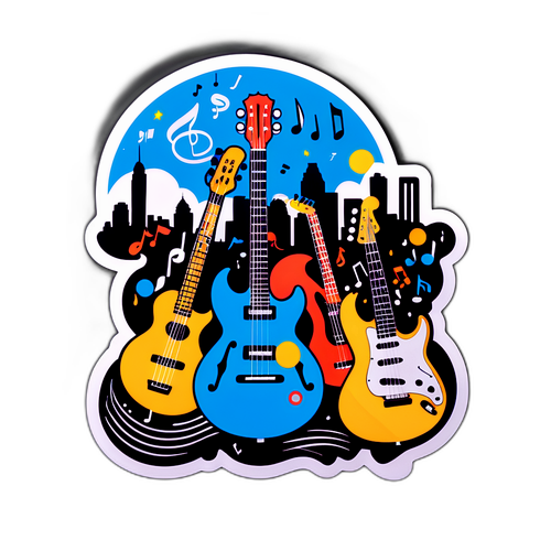 Memphis Music Culture Sticker