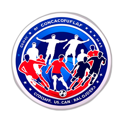 Sticker que representa la emoción de las 'Clasificatorias de Concacaf'