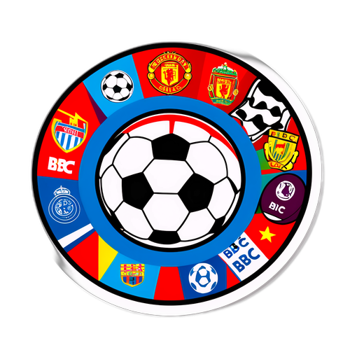 Sticker ya Mpira wa Miguu ya BBC