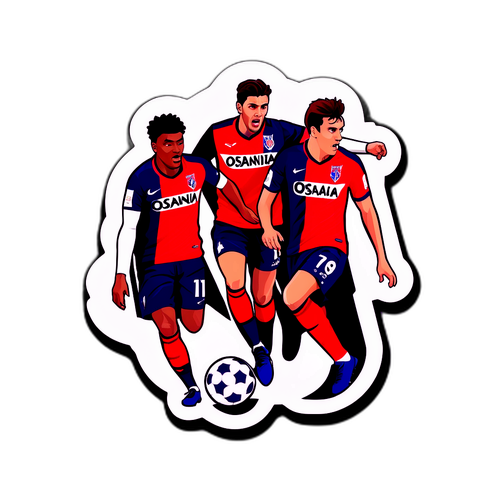 Design sportiv inspirat de meciul Osasuna - Levante